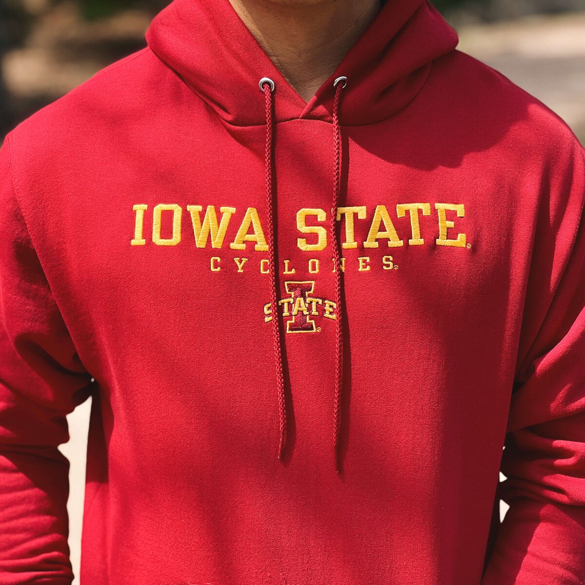 Champion® I-State Cyclones Cardinal Hoodie